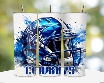 Cowboy Tumbler Wrap PNG, Western Tumbler Png, Sports Tumbler Png, 20oz Skinny Tumbler Png, Football Tumbler Wrap Png, Sublimation Tumbler.