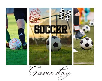 Game Day SVG, Soccer SVG, Coquette Soccer PNG, Retro Soccer Png, Soccer Mama Png, Football Coquette Png, Soccer Bow Png. Mom Sports Png.