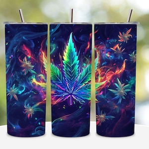 Marijuana Leaf Tumbler Wrap PNG,  Marijuana Tumbler Wrap, 20oz Marijuana Skinny Tumbler Design, Seamless Marijuana Sublimation Design.