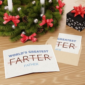 carte papa drôle, une carte papa drôle/grossière parfaite pour la fête des pères !