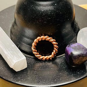 Tensor Ring - Sacred Cubit | 144 MHz (Jewelry / Finger Ring)
