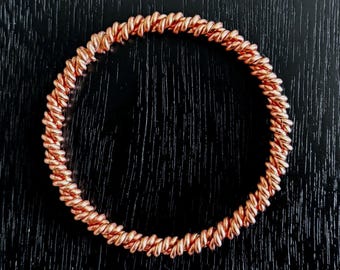 Tensor Ring - 1/4 Ra Mu Cubit | 404 MHz (Double Twist)