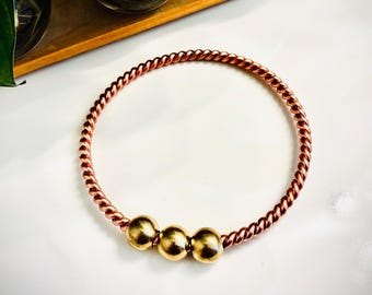 Tensor Ring - 1/2 Sacred Cubit | 144 MHz (w/14mm Spherical Capacitors)