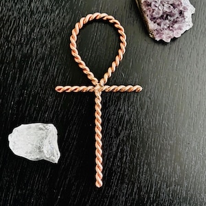 Copper Ankh - Sacred Cubit | 144 Mhz