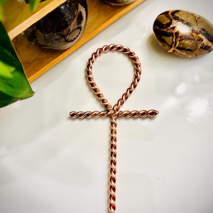Sacred Cubit 144Mhz Copper Ankh (Key of Life)