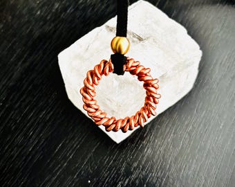 Tensor Pendant - Galactic Cubit | 262 MHz (Double Twist)