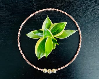 Tensor Ring - Sacred Cubit | 144 MHz (w/14mm Spherical Capacitors)