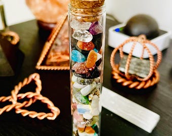 Solfeggio Frequency Crystal Energy Vessel