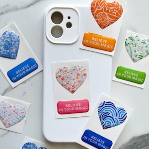 Phone Stickers, 3D Stickers for iPad, MacBook, Flexible Stickers, Couple Stickers, Gift for Girlfriend, 3D Sticker Aesthetic, Sticker Pack