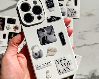 3D Polymer Resin Stickers, Sport & Gadget Decals