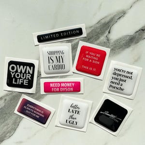 3D Stickers, 3D Stickers for Phone, iPad, MacBook, Flexible Stickers, 3D Stickers Set, Gift for Girlfriend, Epoxy Stickers, Stylish Sticker