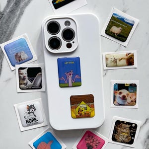 Set of 3D Stickers, 3D Stickers for Phone, iPad, MacBook, Flexible 3D Stickers Set, Gift for Girlfriend, Epoxy Stickers, Stylish Sticker