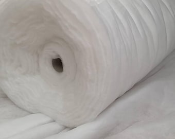 60" 155cm Wide Wadding 1oz 2oz 3oz 4oz 5oz 6oz 7oz - per metre
