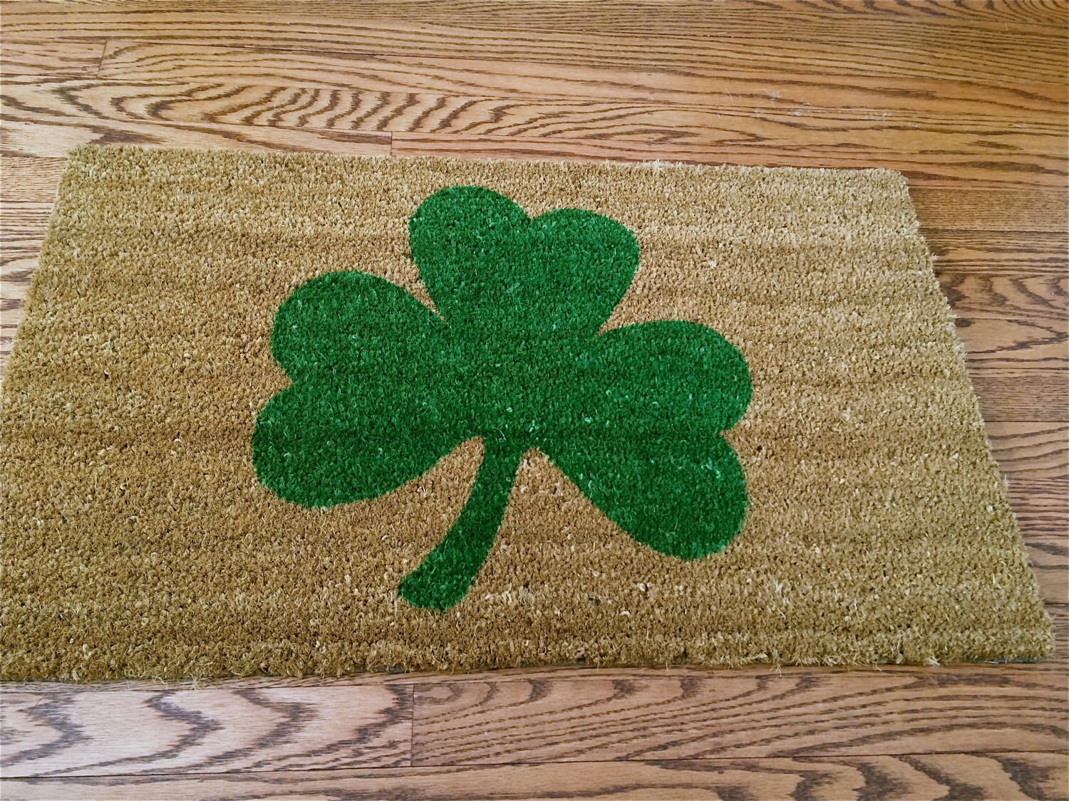 Lucky Irish Doormat Etsy