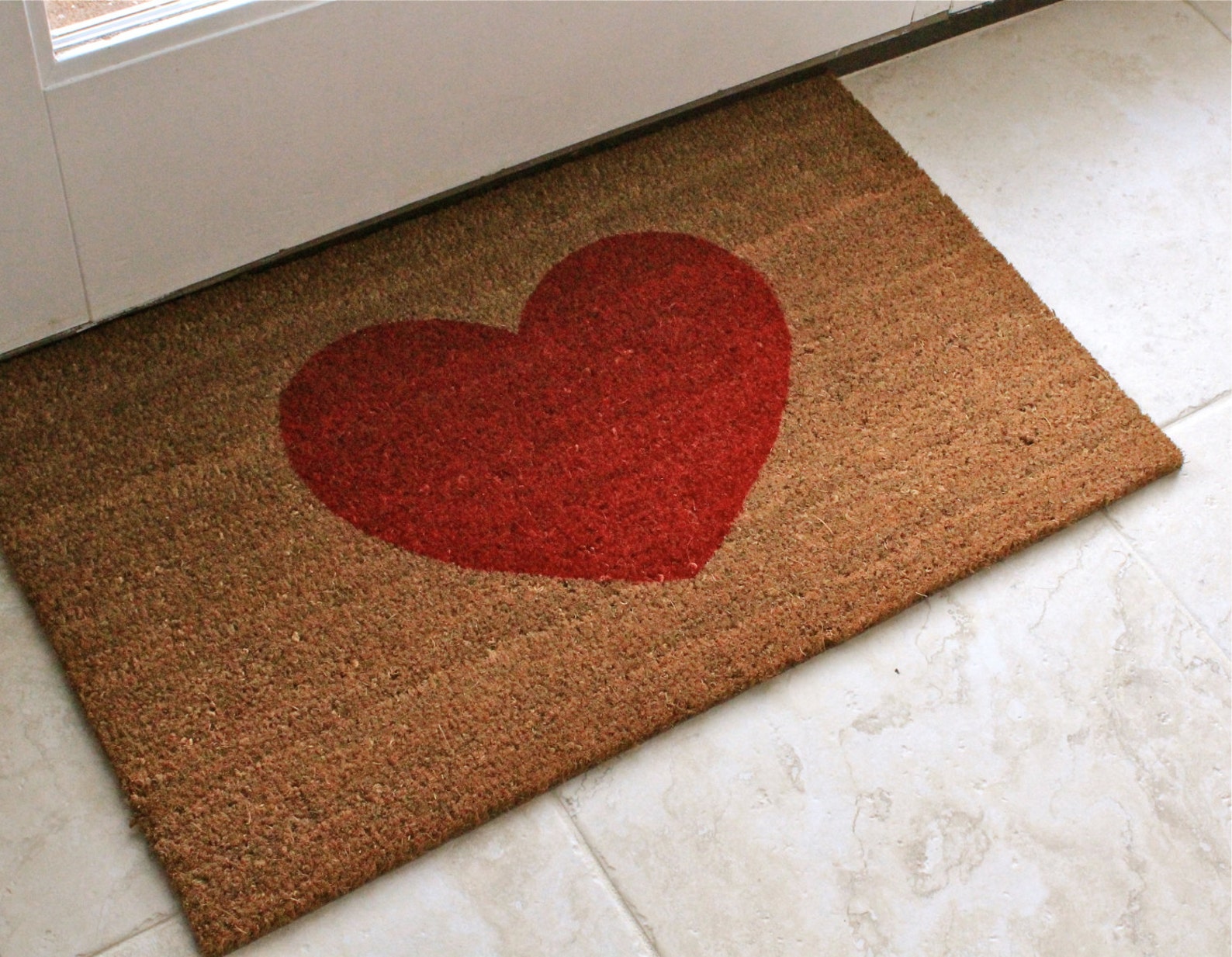 Heart Doormat Etsy