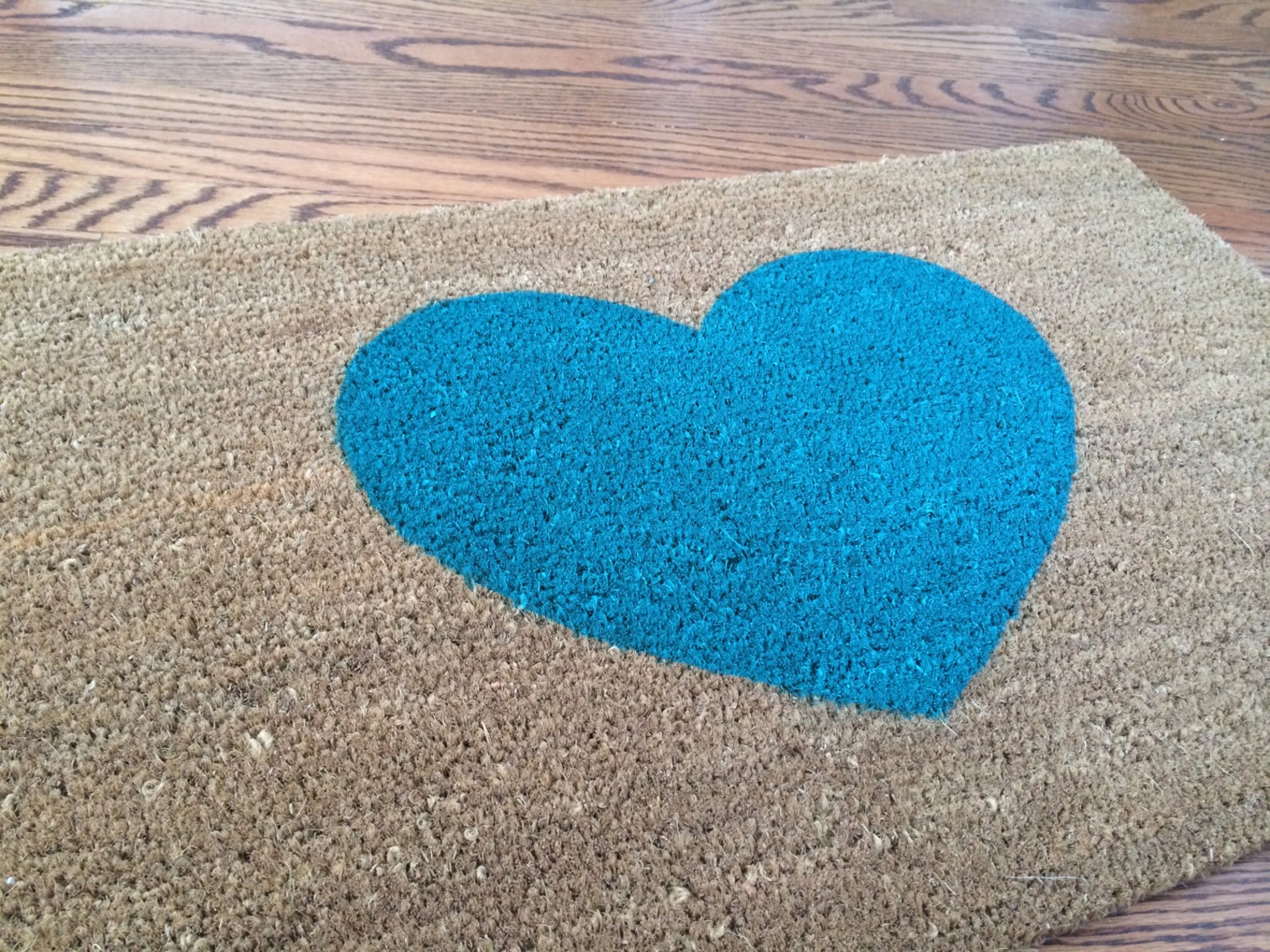 Heart Doormat Etsy