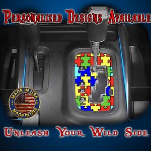 Calcomanía para la placa de la palanca de cambios JK 2011-2018