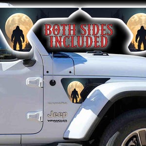 Bigfoot Fender vent decal