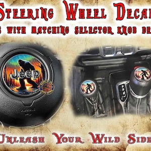 Palm Island Jeep Fender Vent Decal - Tropical Elegance image 4