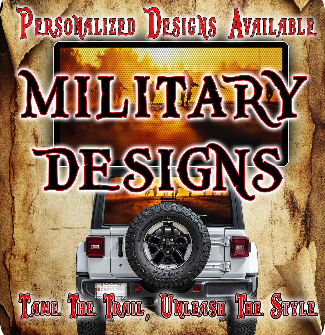 Military Window Graphics Rear Window Decals Military - Etsy