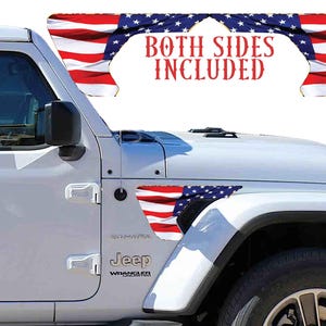 Merica Fender vent decal