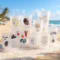 Personalized Frosted Acrylic Cups, Custom Logo Drinkware, 16oz & 20oz \u2013 Wedding Favors, Graduation, Birthday Party Favors