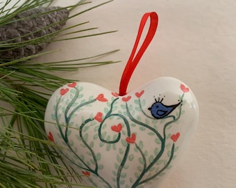 PINK HEART ORNAMENTAL - Etsy 日本