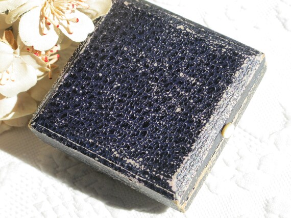 Jewelry Presentation Gift Box Black Antique Victo… - image 7