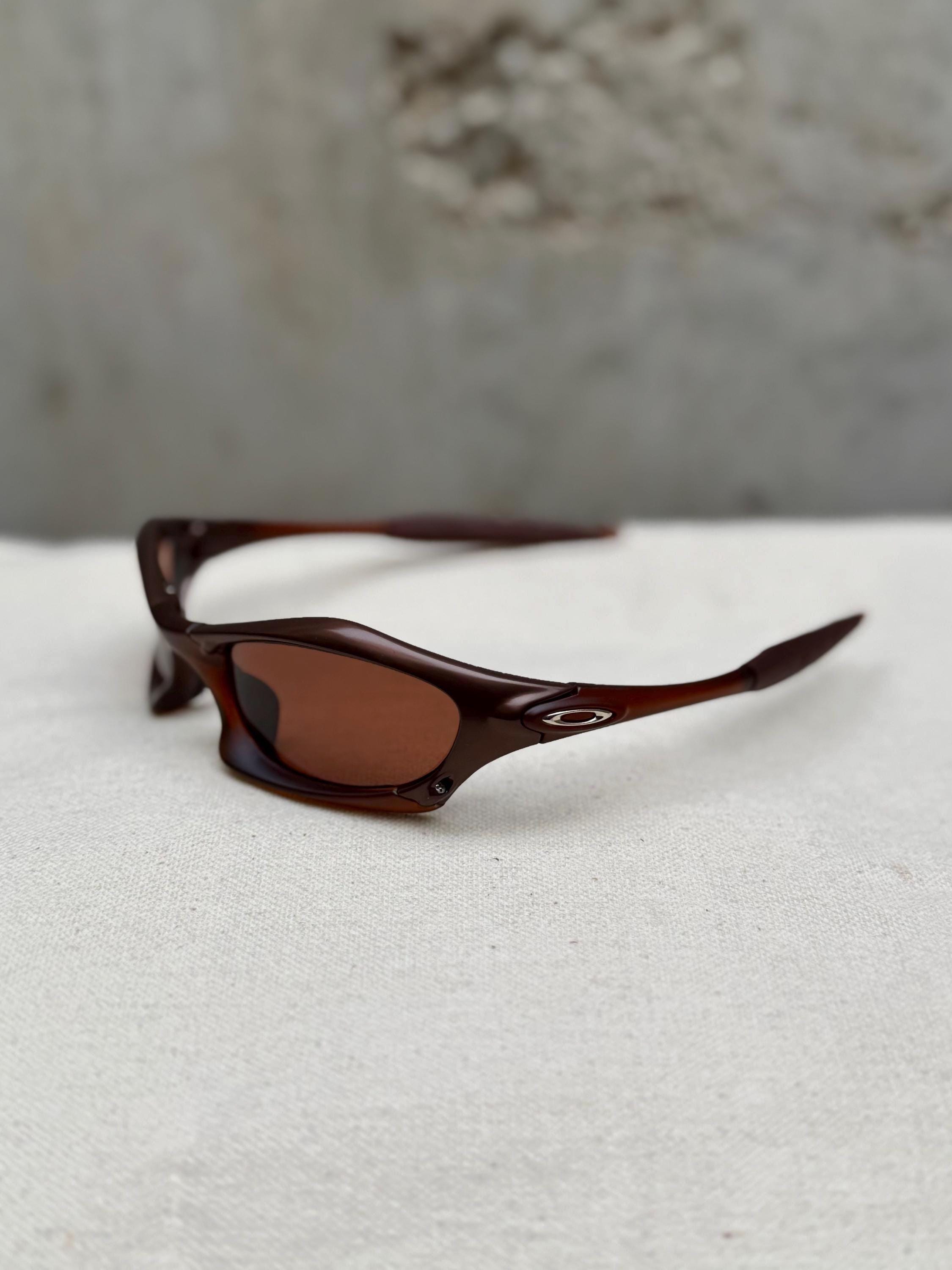 Oakley Splice Vintage in Brown Metal 90-x - Etsy