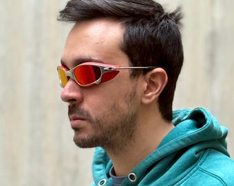 Brazilian Funk Sunglasses | Mandrake Style Shades | Futuristic Sport Glasses | Polarized Streetwear Eyewear | Y2K Festival Sunglasses