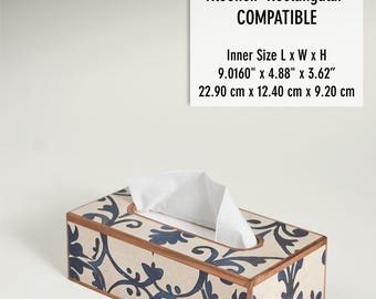 Rustic Wood Tissue Holder, Tissue Cover, Wooden Kleenex Box, Handcrafted, Tissue Box Holder, Bedroom Decor, Office Decor, Farmhouse Decor