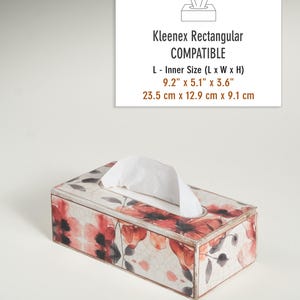 Wooden Tissue Holder, Tissue Box Cover, Tissue Holder, Wood Tissue Box, Handmade, Wood Kleenex Holder, Bedroom Decor, Office Decor, Gift
