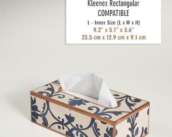 Rustic Wood Tissue Holder, Tissue Cover, Wooden Kleenex Box, Handcrafted, Tissue Box Holder, Bedroom Decor, Office Decor, Farmhouse Decor
