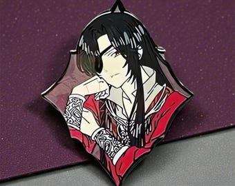Heavens offical Enamel Pin, Hua Chengs Anime Badge, Gift for Her
