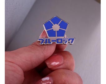 Blue Lock Anime Pin, Soccer Manga Enamel Badge, Anime Fans Gift
