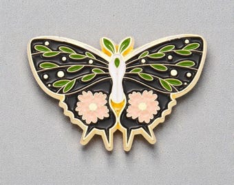 Butterfly Enamel Pin Badge, Women Lapel Pin, Trendy Jewelry Accessory Gift