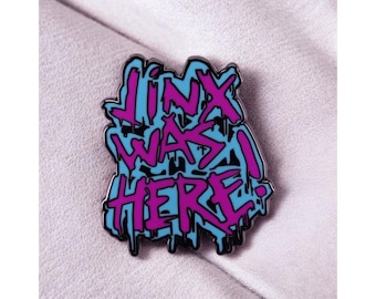 Jinx Arcane Enamel Pin: League of Legends Cosplay Accessory