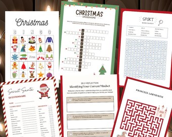 Holiday Office Party Games MEGA BUNDLE, Office Holiday Party Games, Work Christmas Party Activities, Adult Office Christmas Party Games