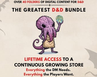 DnD Bundle D&D 5e Dungeon Master Collection Whole Store Dungeons and Dragons Items