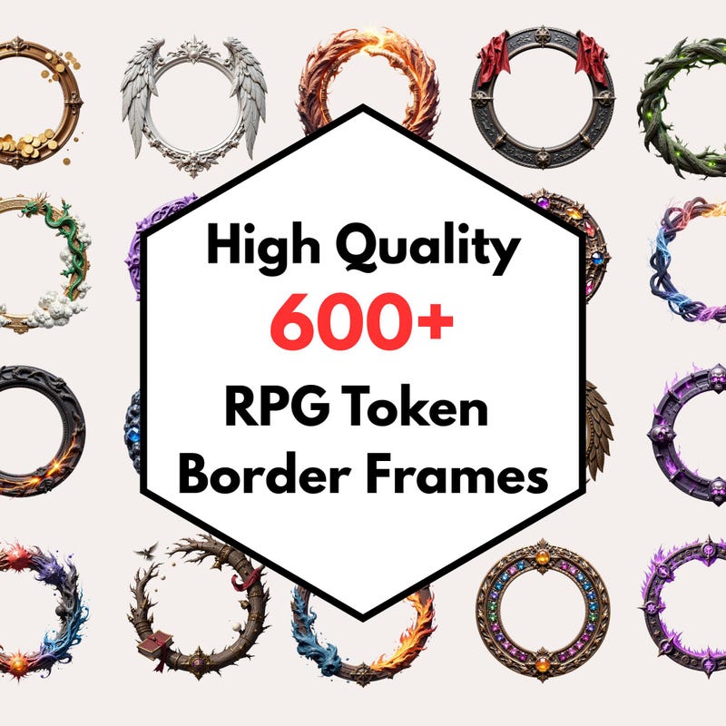 Token Borders - Etsy