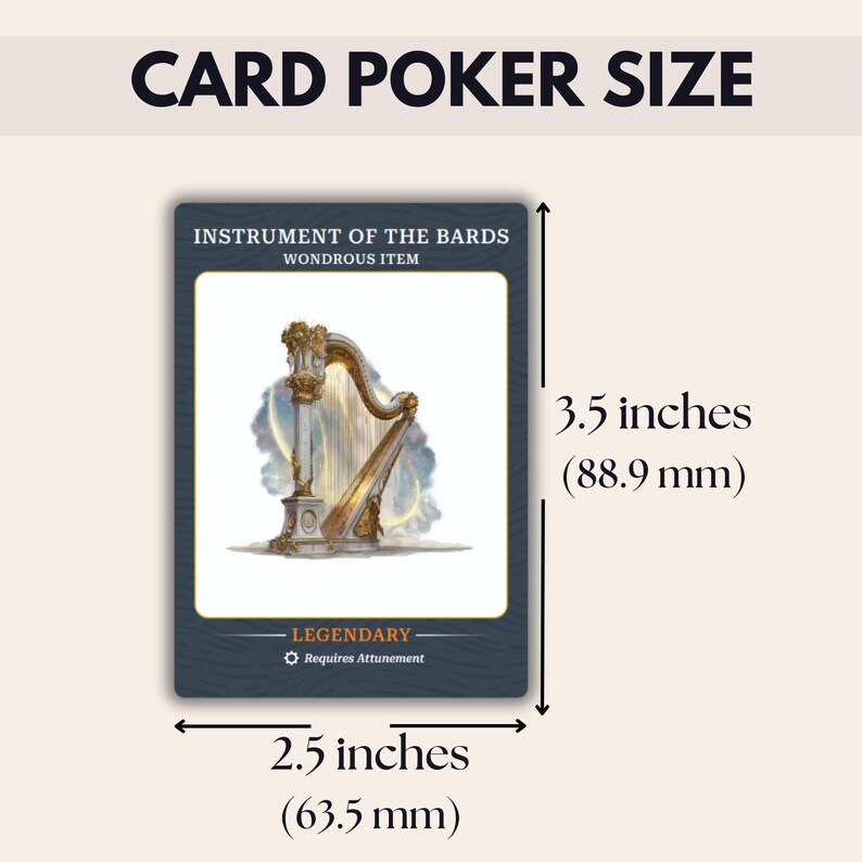 Dnd Item Cards Wondrous Items, D&D 5e Illustrated Magic Items Dungeons ...