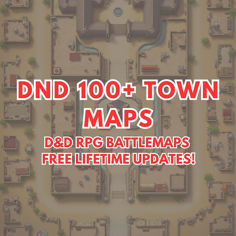 DND Town Battlemaps