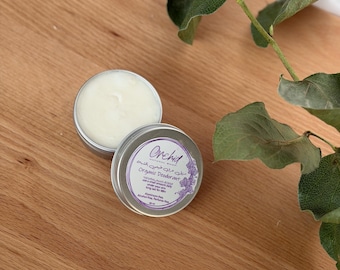 Desodorante de alumbre orgánico con aceite perfumado