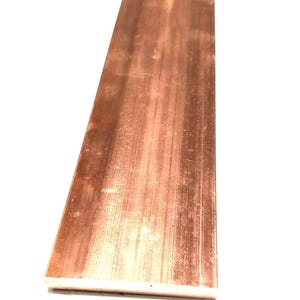 Copper 110 Flat Bar 1/4" x 1" x 36"-Long ->.25" x 1" Copper Bus Bar - Hobby Craft Art Industrial