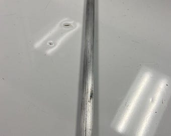 Aluminio redondo de 1/2 pulgada, 1/2” x 12” de largo, T6551, extruido, para manualidades, bricolaje, metalurgia