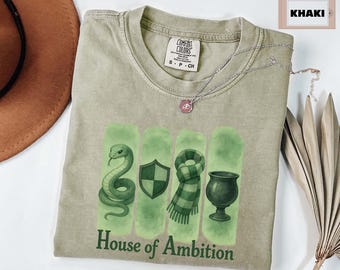 Comfort Colors Ambition House Shirt, Magic School Tee