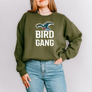 Bird Gang Eagles Sweatshirt, Philadelphia Football Game Day