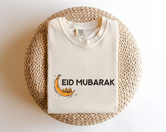 Eid Mubarek T-Shirt, Ramadan Comfort Colors Eid Shirt, Unique Ramadan Eid Gift for Him & Her