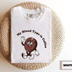 Comfort Colors Coffee Lover Shirt, Retro Coffee Gift, Coffee Graphic Tee, Funny Coffee T-shirt,  Gift for Mom