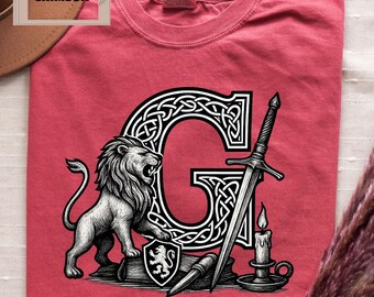 Comfort Colors Wizarding House Shirt, Bravery House Fantasy Tee